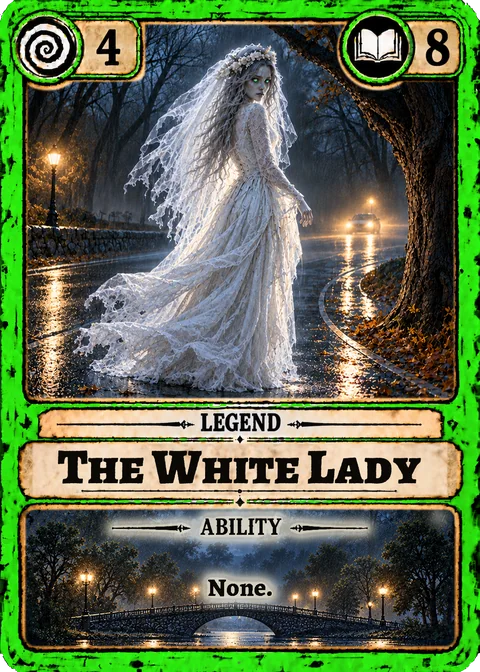 The White Lady Legend card